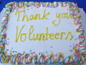 Tom Cannavo Thanking Volunteers